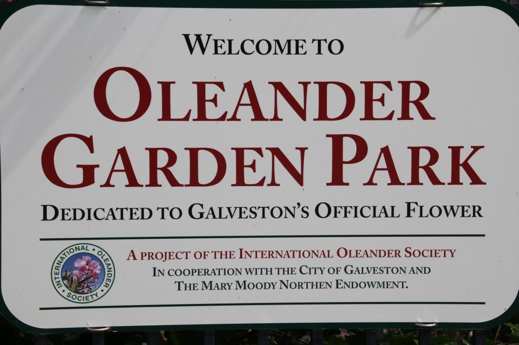 Oleander Garden Park Galveston